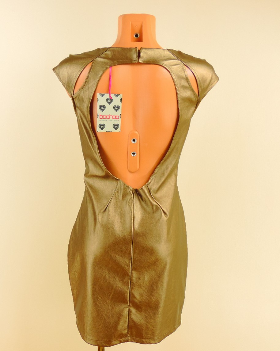 Nové koženkové šaty - Second hand online - Fashion for Ladies